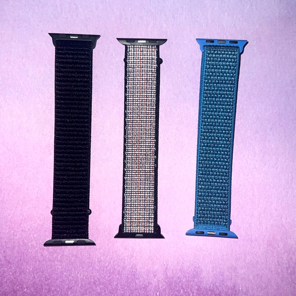 NWOT Loop Sport Apple iWatch 3 Pack Bands